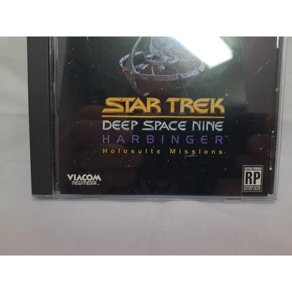 Star Trek: Deep Space Nine/ Pilot- Emissary -Sealed VHS/ CD‎ Rom Game Harbinger
